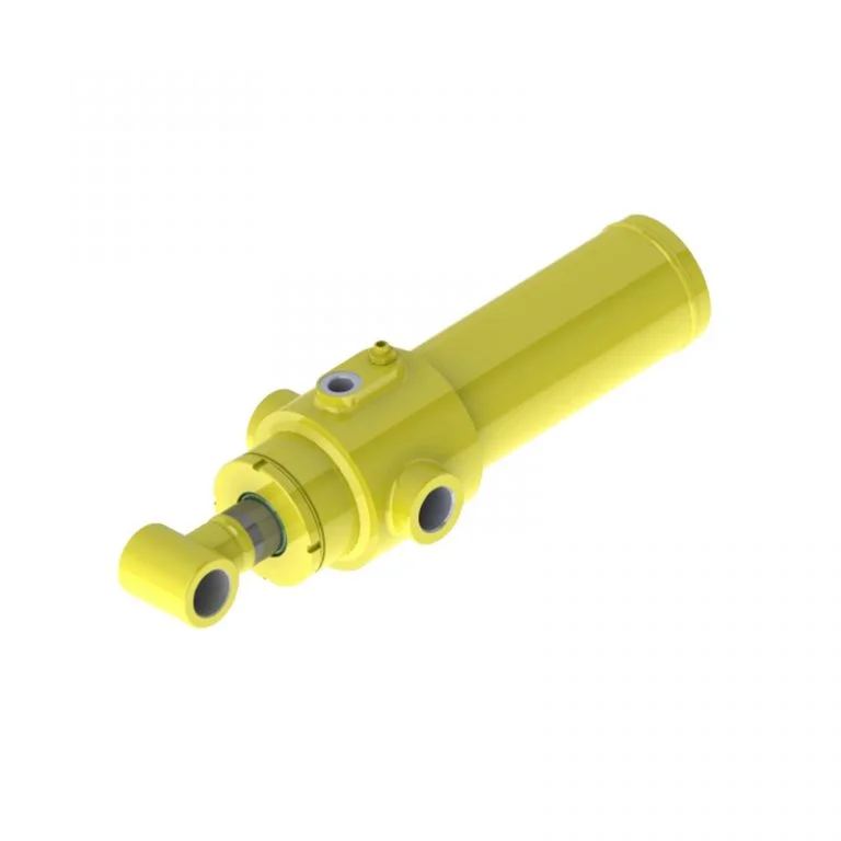 Hydraulic cylinder of the seeder