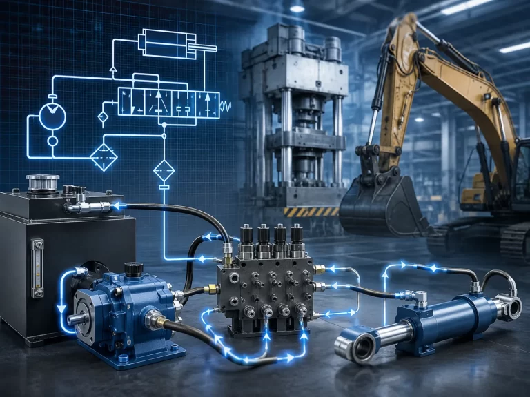 How Hydraulic Circuits Work in Industrial Machines