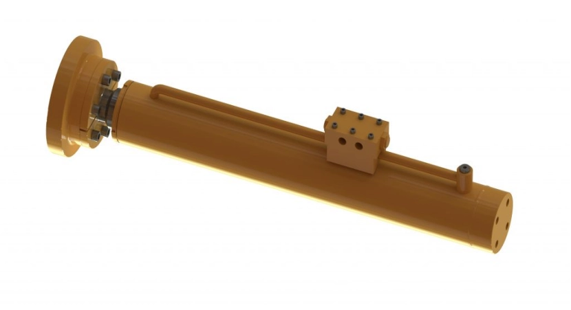 Hydraulic cylinder for Dobby rock drill truck